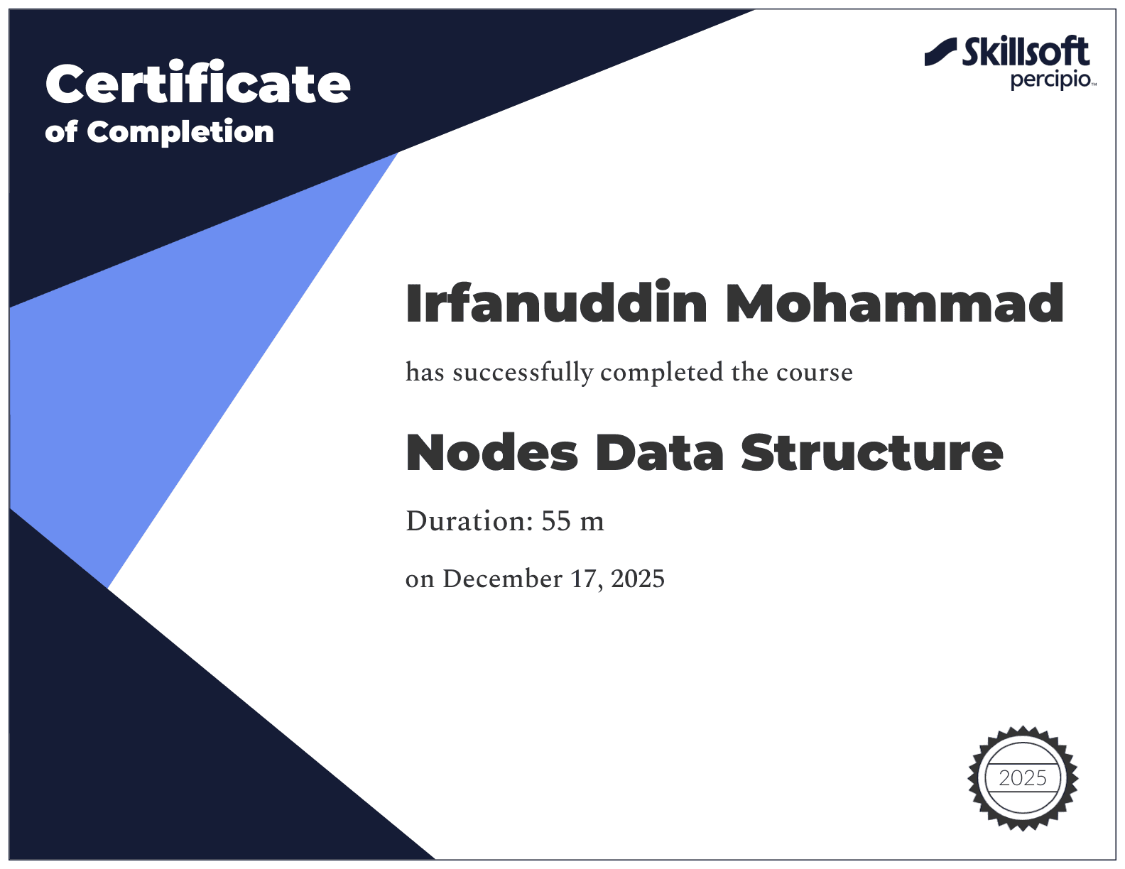 Nodes Data Structure